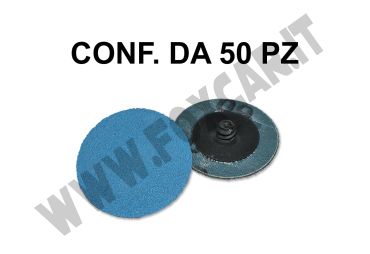 Dischetto abrasivo diametro 51 mm e grana 80