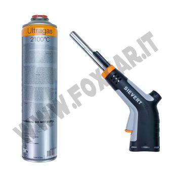 Kit saldatura torcia PowerJet Ultra 2100 °C + bomboletta gas