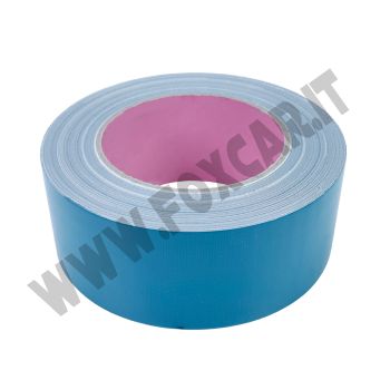 Nastro plastificato di colore azzurro